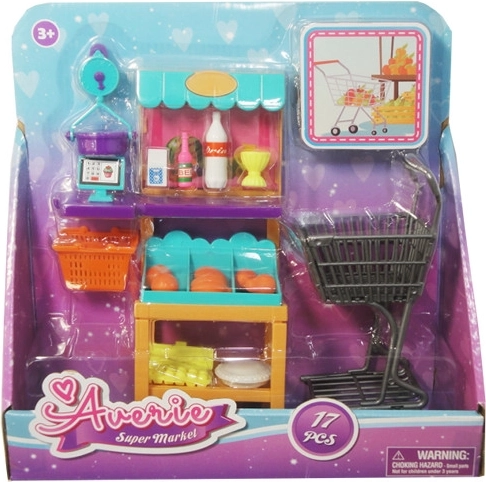 Accesorii pentru păpuși – stand cu legume