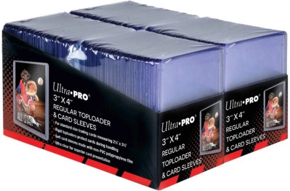 Ultra Pro toploadere 3" × 4" cu sleeve-uri soft (200 + 200)