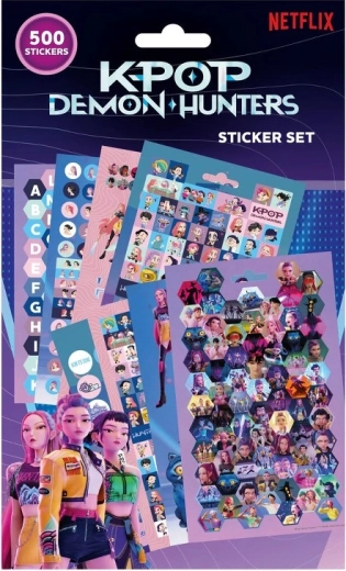 Set de autocolante 500 buc. K‑POP Demon Hunters