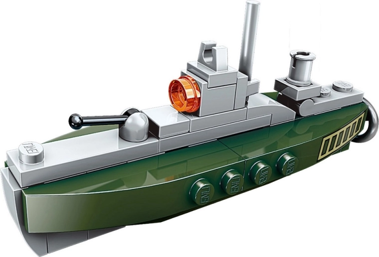 Qman Amphibious Panzer submarin Mosasaur
