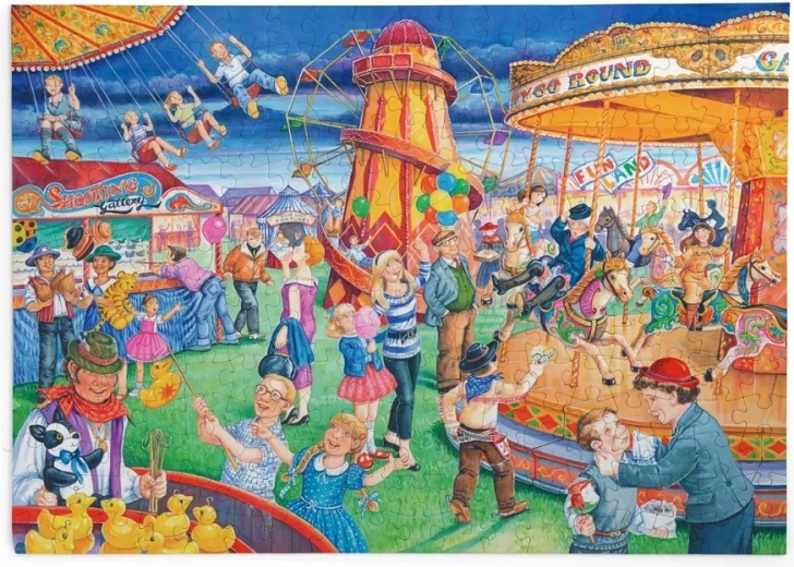 Puzzle House of Puzzles La târg, 250 de piese mari