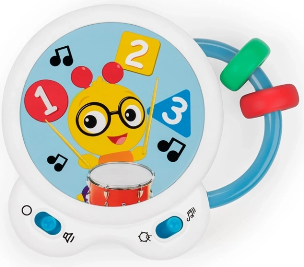 Baby Einstein toboșar muzical Tiny Tempo pentru copii 3m+