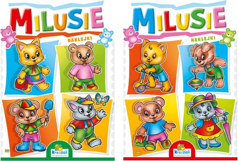 Carte de colorat Milusie