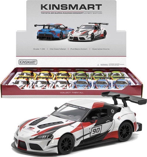 Model metalic Toyota GR Supra Racing