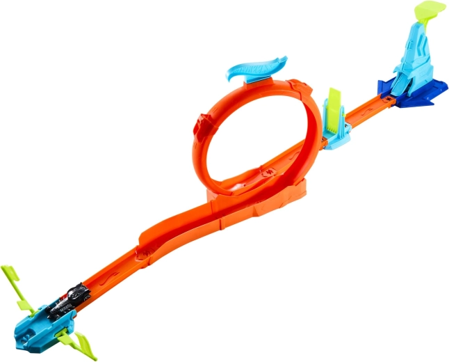 Hot Wheels Stunt Tracks pistă cu elemente de cascadorie