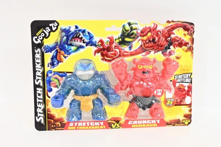 Goo Jit Zu set de 2 figurine Sir Thrashalot și Redback