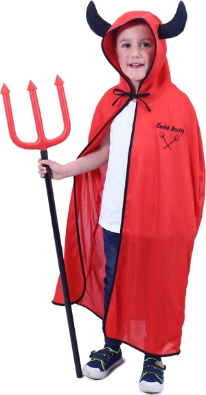 Pelerină de carnaval pentru copii – drăcușor