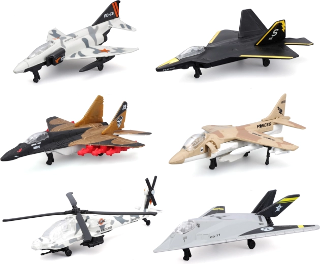 Avion militar Maisto Military Series în blister