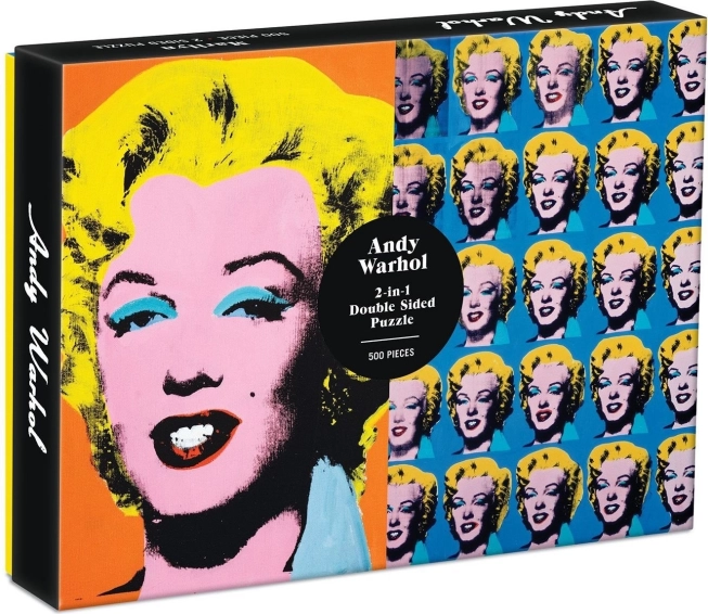 Puzzle reversibile ANDY WARHOL Marilyn 500 piese
