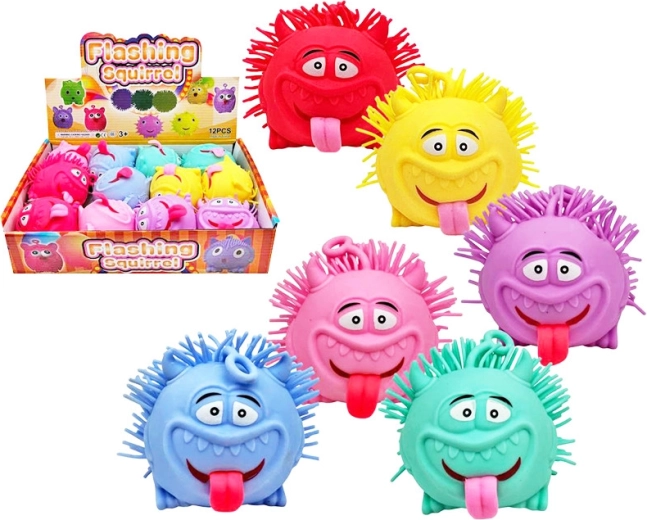 drăcușor cu lumină – jucărie de strâns pentru copii