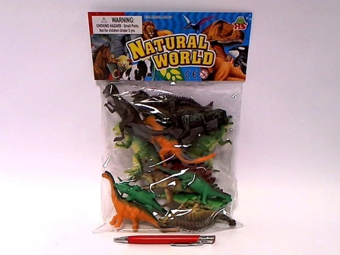 Set de figurine cu dinozauri 10 cm (12 buc.)