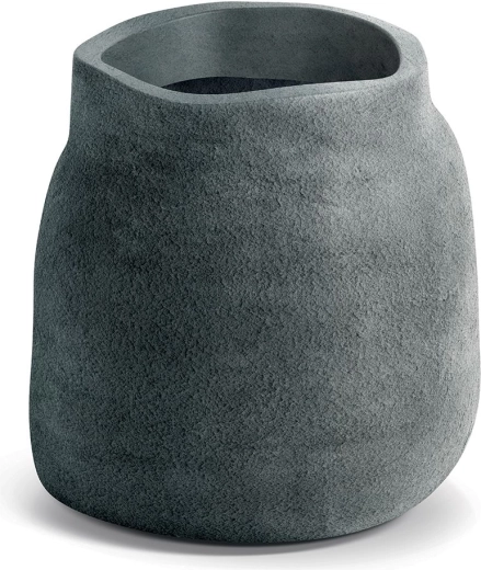 Ghiveci de flori din plastic BOGE 46 cm, grafit