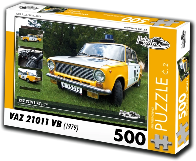 Puzzle Retro Mașini VAZ 21011 VB 1979 500 piese