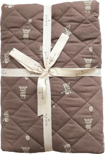 Petú Petú pătură de joacă matlasată Teddy