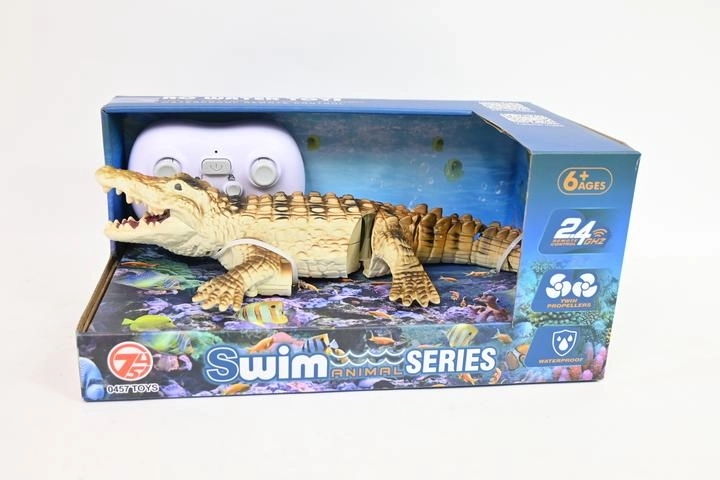 Crocodil plutitor cu telecomandă