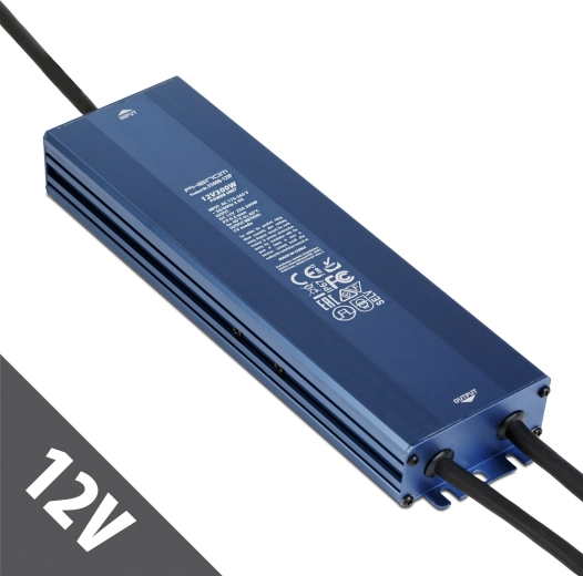 Sursă de alimentare stabilizată de rețea 12 V DC 300 W 25 A IP67