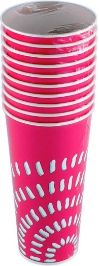 Pahare de hârtie 500 ml – de unică folosință (10 buc)