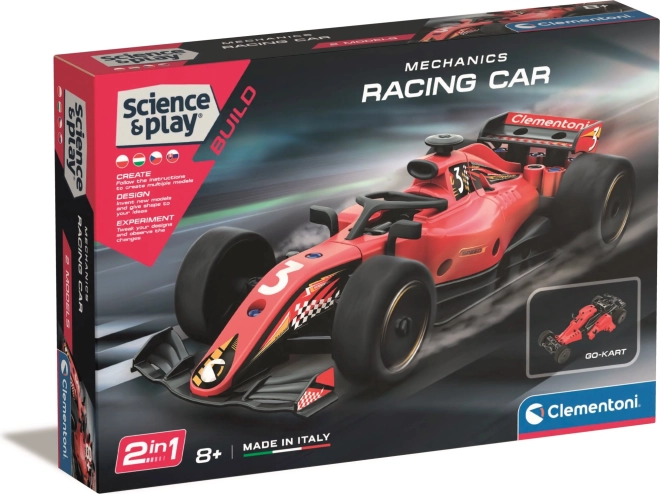 Clementoni Science & Play laborator mecanic – Formula 1 2în1