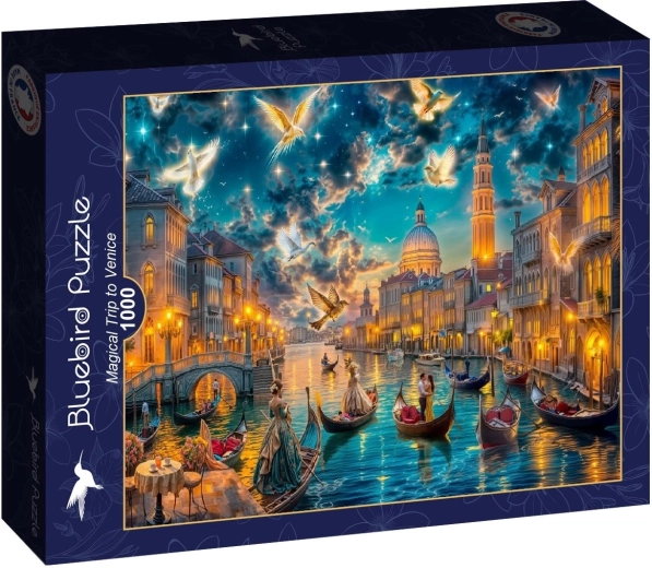 Puzzle Bluebird excursie magică la Veneția 1000 de piese