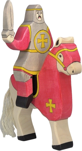 Cavaler în roșu, călăreț (fără cal) HOLZTIGER
