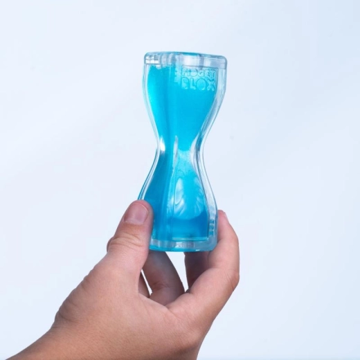 Fidget Blox Vision lavă colorată albastră – instrument antistres