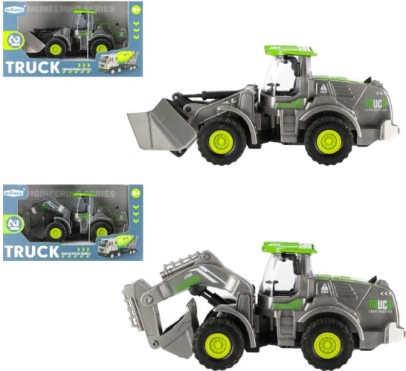 Încărcător de construcții cu mecanism cu recul (pull-back) (2 tipuri)