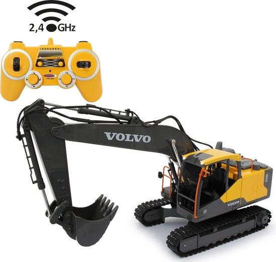 Excavator pe șenile RC Jamara Volvo EC160E 2,4 GHz 1:16 - 1 bucată