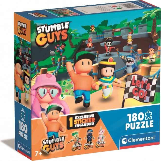 Puzzle Stumble Guys 180 piese CLEMENTONI