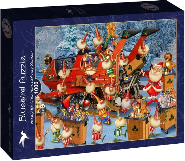 Puzzle Bluebird „Pregătirea pentru livrare” 1000 de piese
