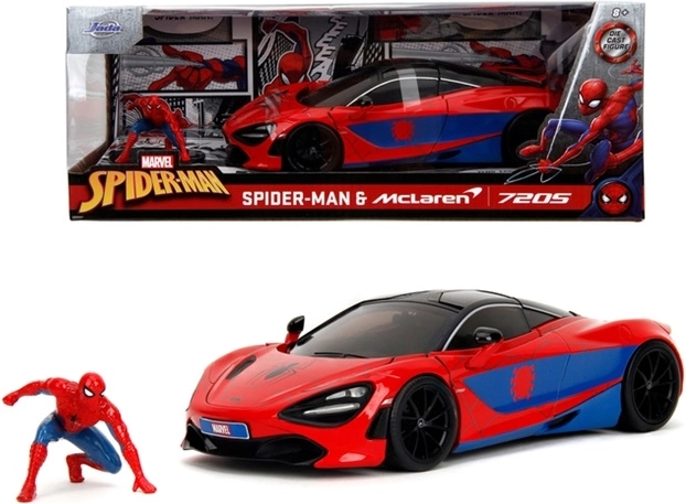 JADA Spider-Man McLaren 1:24 cu figurină