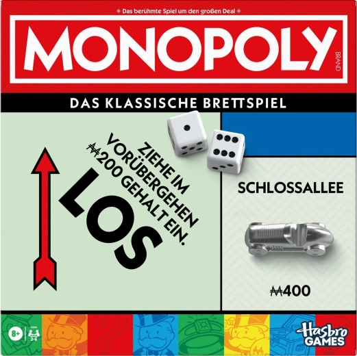 Hasbro Monopoly Classic Refresh 2025