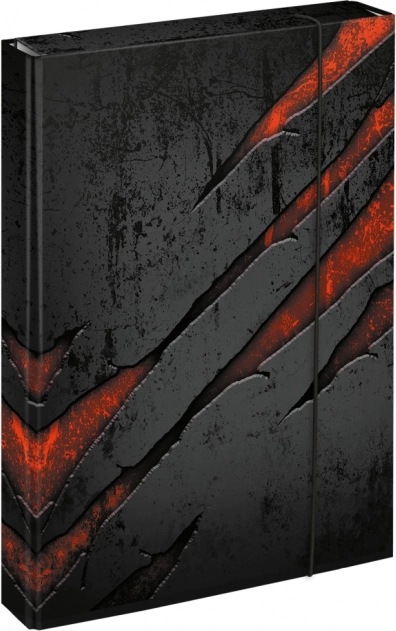 Baagl mapă pentru caiete școlare A4 Jumbo Lavă