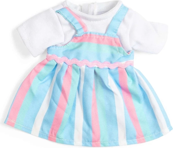 Bigjigs Toys rochie cu dungi pentru păpușă 28 cm