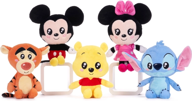 Figurină de pluș Disney chibi mix (5 motive) 30 cm - 1 bucată
