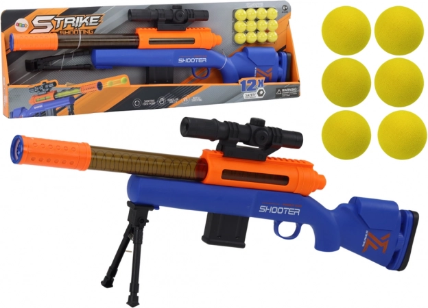 Suport mare pentru lunetă Softball Albastru