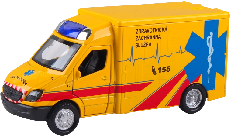 Ambulanță salvatori ZZS Mercedes‑Benz 1:36