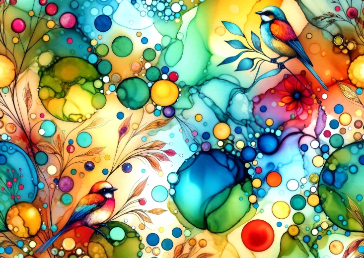 Enjoy Puzzle frumusețea păsărilor 1000 piese