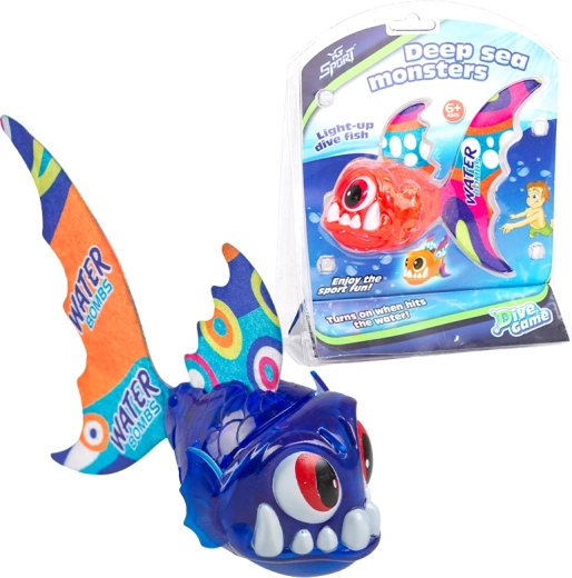 Peștișor scufundător piranha cu lumină