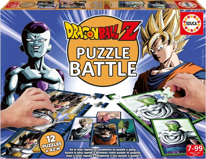 Puzzle bătălie DRAGON BALL Z 12×42 piese EDUCA