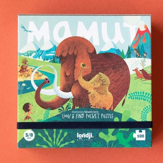 Puzzle Londji mamut (100 de piese)