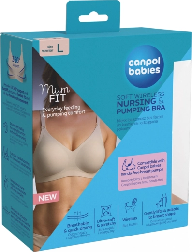 Canpol babies MumFIT sutien pentru alăptare și pompare, mărimea L