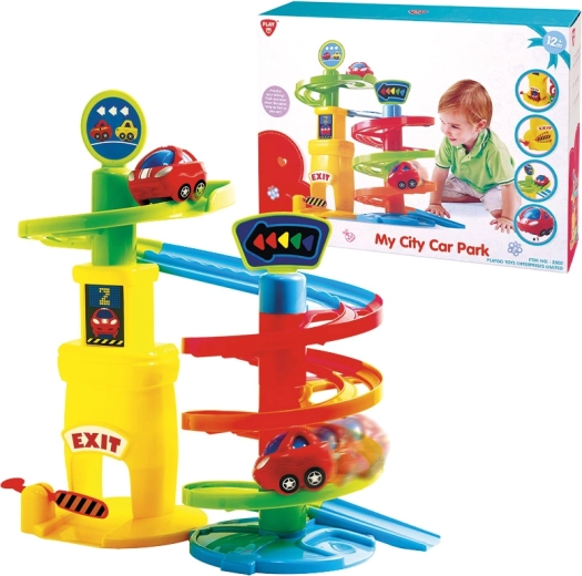 Playgo parcarea mea cu mașinuță