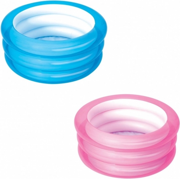 Mini piscină roz/albastră 70 x 30 cm