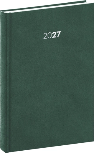 Agenda zilnică Notique Balakon 2027 verde 15 × 21 cm