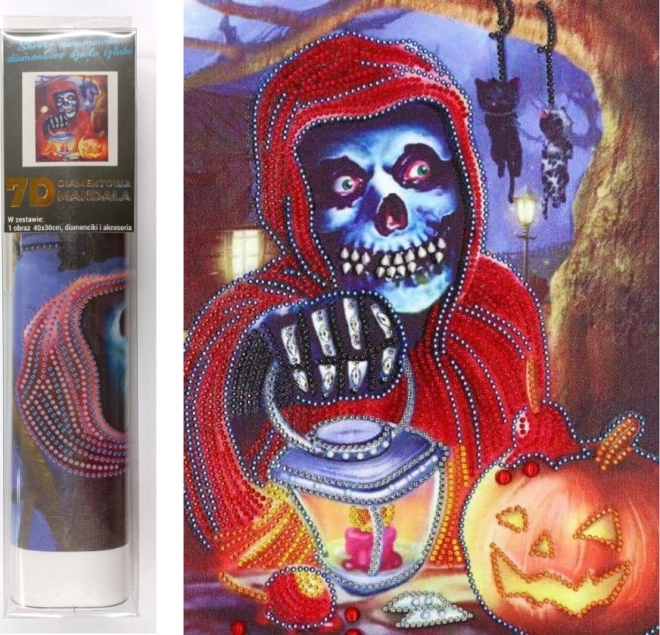 pictură cu diamante 7D Halloween 30 × 40 cm