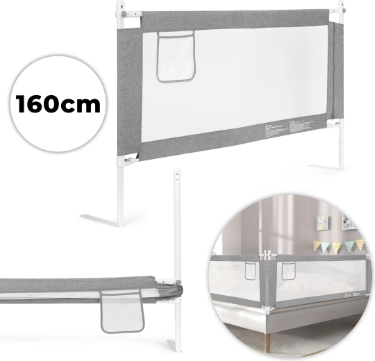 Barieră laterală pentru pat 160 cm pentru copii ECOTOYS