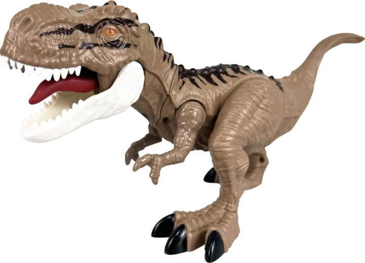 Dinozaur Tyrannosaurus rex 27 cm cu lumină și sunet