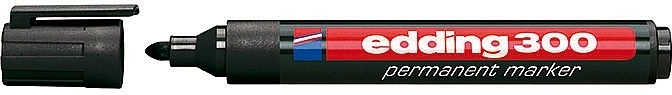 Marker industrial permanent edding 300 negru