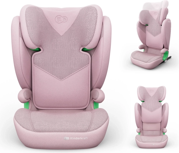 Scaun auto Kinderkraft Junior Fix 2 Plus i-Size 100–150 cm roz