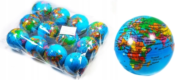 Minge moale Globus 6,3 cm